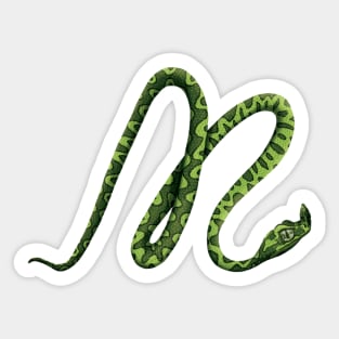 N - Nosed-horned viper Sticker